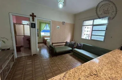 Apartamento com 1 quarto à venda na Rua Itararé, Guilhermina, Praia Grande