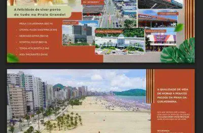 Apartamento com 2 quartos à venda na Avenida Presidente Kennedy, Guilhermina, Praia Grande