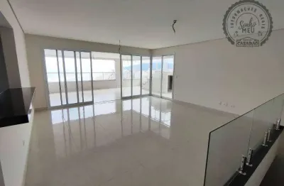 Cobertura duplex à venda - vila caiçara, praia grande, sp.