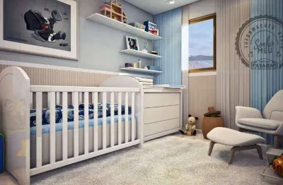 Apartamento com 3 quartos à venda na Rua Alberto Santos Dumont, Guilhermina, Praia Grande