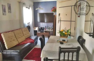 Apartamento com 1 dormitório à venda, 49 m² por r$ 225.000,00 - tupi - praia grande/sp