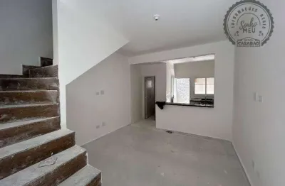 Casa de condomínio na cidade ocian, praia grande - sp