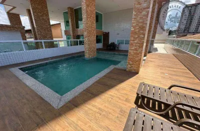 Apartamento com 2 quartos à venda na Rua Turiassu, Guilhermina, Praia Grande