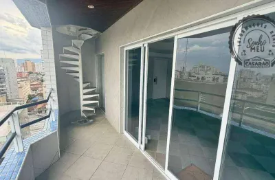 Cobertura com 3 quartos à venda na Rua Rui Barbosa, Canto do Forte, Praia Grande