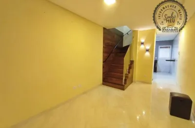 Casa em condomínio fechado com 2 quartos para alugar na Rua São Domingos, Vila Caiçara, Praia Grande