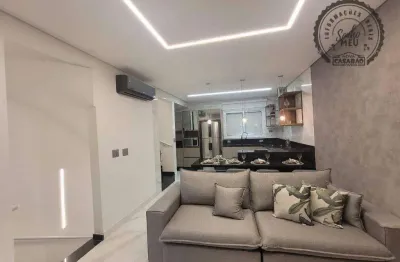 Casa em condomínio fechado com 2 quartos à venda na Rua Nicarágua, Guilhermina, Praia Grande