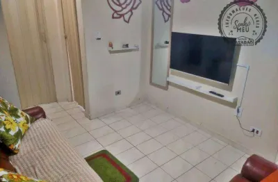 Apartamento com 1 quarto para alugar na Rua Ipanema, Guilhermina, Praia Grande