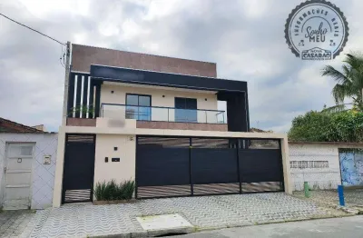 Casa em condomínio fechado com 2 quartos à venda na Rua Franklin Alves de Moura, Vila Antártica, Praia Grande