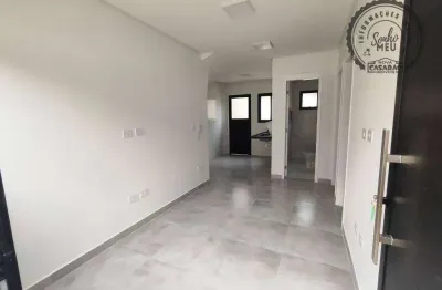 Casa em condomínio fechado com 2 quartos à venda na Rua Franklin Alves de Moura, Vila Antártica, Praia Grande