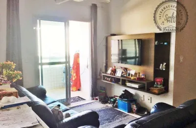 Apartamento com 2 dormitórios à venda, 77 m² por r$ 420.000,00 - guilhermina - praia grande/sp