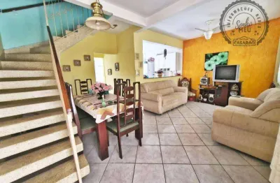 Casa com 3 quartos à venda na Rua Perequê, Guilhermina, Praia Grande
