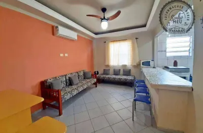 Apartamento com 1 quarto à venda na Avenida Paris - de 1 ao fim - lado ímpar, Boqueirão, Praia Grande