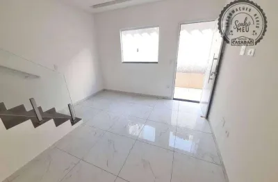 Casa em condomínio fechado com 2 quartos à venda na Rua Emílio de Menezes, Cidade Ocian, Praia Grande