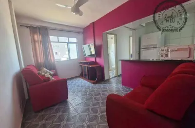 Apartamento com 1 quarto à venda na Avenida Presidente Kennedy, Canto do Forte, Praia Grande