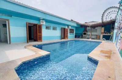 Casa com 3 dormitórios à venda, 250 m² por r$ 3.200.000,00 - canto do forte - praia grande/sp