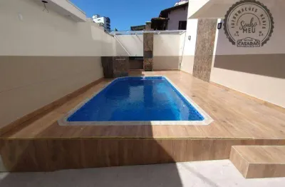 Casa em condomínio fechado com 2 quartos à venda na Rua Primeiro de Maio, Vila Mirim, Praia Grande
