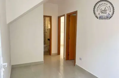 Casa em condomínio fechado com 2 quartos à venda na Rua Martiniano José das Neves, Vila Mirim, Praia Grande