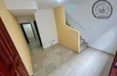 Casa em condomínio fechado com 2 quartos à venda na Rua Roberto Santos, Vila Antártica, Praia Grande