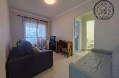 Apartamento com 1 quarto para alugar na Rua Tiradentes, Canto do Forte, Praia Grande