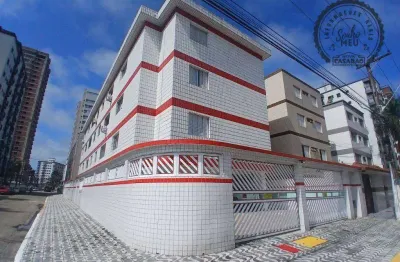 Apartamento com 1 quarto à venda na Rua Leblon, Guilhermina, Praia Grande