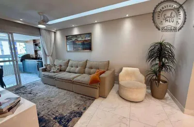 Apartamento com 3 quartos à venda na Rua Copacabana, Guilhermina, Praia Grande