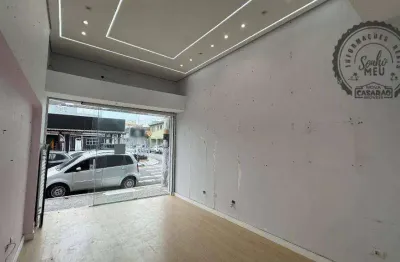 Ponto comercial para alugar na Rua Mococa, Boqueirão, Praia Grande