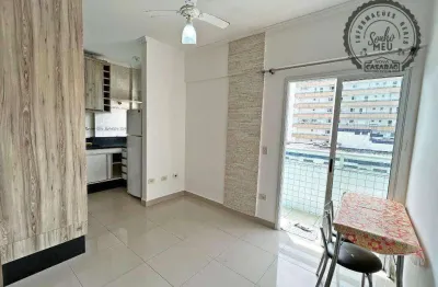 Apartamento com 1 quarto para alugar na Rua Campinas, Boqueirão, Praia Grande