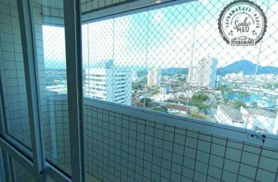 Apartamento com 2 dormitórios à venda, 70 m² por r$ 430.000,00 - vila guilhermina - praia grande/sp
