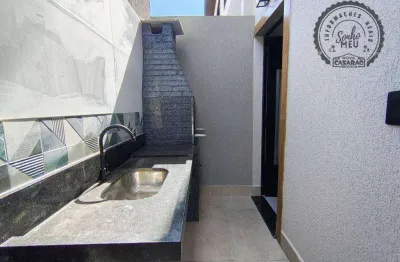 Casa em condomínio fechado com 2 quartos à venda na Rua Sérgio Paulo Freddi, Cidade Ocian, Praia Grande