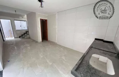Casa em condomínio fechado com 2 quartos à venda na Rua Antilhas, Guilhermina, Praia Grande
