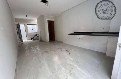 Casa em condomínio fechado com 2 quartos à venda na Rua Antilhas, Guilhermina, Praia Grande