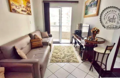 Apartamento com 1 quarto para alugar na Rua Itararé, Guilhermina, Praia Grande