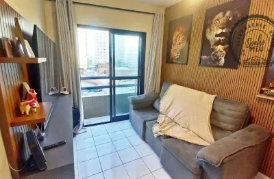 Apartamento com 1 quarto à venda na Praça das Américas, Guilhermina, Praia Grande
