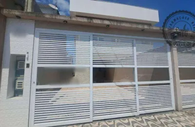 Casa com 2 dormitórios à venda, 79 m² por r$ 375.000,00 - jardim melvi - praia grande/sp
