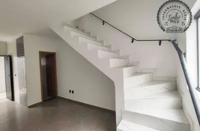 Casa em condomínio fechado com 2 quartos à venda na Rua Vinte e Seis de Janeiro, Vila Mirim, Praia Grande