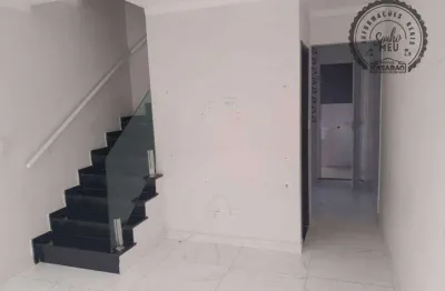 Casa em condomínio fechado com 2 quartos à venda na Rua Bacaires, Aviação, Praia Grande