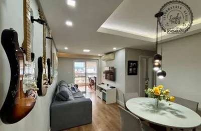 Apartamento com 2 quartos à venda na Avenida Marechal Maurício José Cardoso, Canto do Forte, Praia Grande