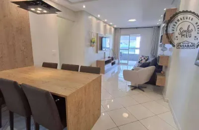 Apartamento com 3 quartos para alugar na Rua Guimarães Rosa, Cidade Ocian, Praia Grande