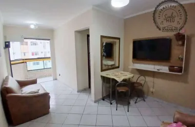 Apartamento com 1 dormitório à venda, 55 m² por r$ 282.000,00 - tupi - praia grande/sp