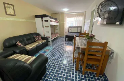 Kitnet / Stúdio à venda na Rua Caribas, Aviação, Praia Grande