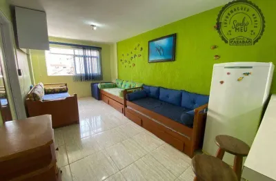 Kitnet / Stúdio à venda na Rua Caribas, Aviação, Praia Grande