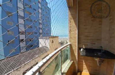 Apartamento com 2 quartos para alugar na Avenida Presidente Castelo Branco, Canto do Forte, Praia Grande