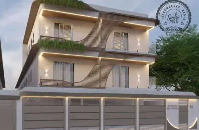 Casa em condomínio fechado com 2 quartos à venda na Avenida Senador Azevedo Júnior, Jardim Alice, Praia Grande