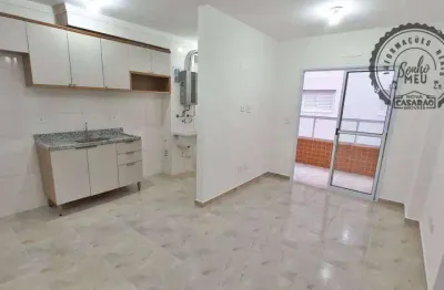 Apartamento com 2 quartos para alugar na Rua Cornélio Procópio, Boqueirão, Praia Grande