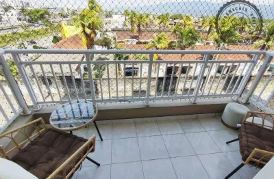 Apartamento com 2 quartos para alugar na Rua Caminho do Guaramar, Vila Antártica, Praia Grande