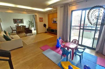 Apartamento com 3 quartos para alugar na Rua Gonzaga, Guilhermina, Praia Grande