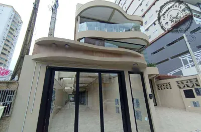 Casa em condomínio fechado com 2 quartos à venda na Rua Fumio Miyazi, Guilhermina, Praia Grande