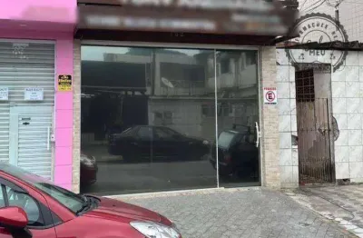 Ponto comercial com 2 salas para alugar na Rua Mococa, Boqueirão, Praia Grande