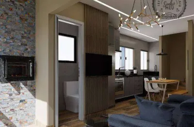 Casa em condomínio fechado com 2 quartos à venda na Rua Manoel Fernandes Vicente, Vila Mirim, Praia Grande