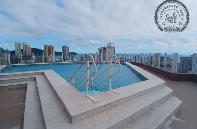 Apartamento com 1 quarto para alugar na Rua Itapoan, Guilhermina, Praia Grande